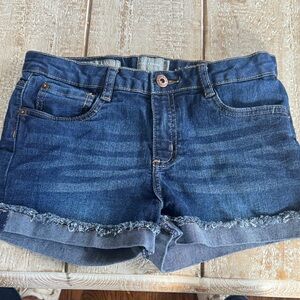 Lucky Brand Dark Blue Jean Shorts
